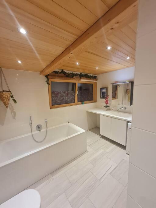 Grosszuegige Ferienwohnung Am Skigebiet Boedele Mit Rheintalblick Dornbirn Exteriör bild